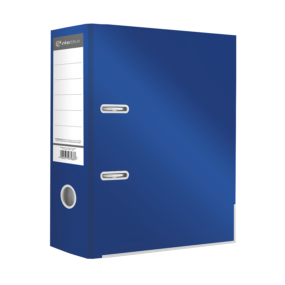 Segregator A4/75 ciemnoniebieski Interdruk